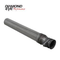 Diamond Eye 164005 Off-road Pipe 3.5" 409 Stainless Steel 1994-1997.5 Ford 7.3L