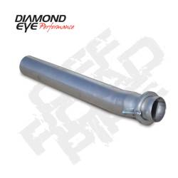 Diamond Eye 125034 Oem Off-road Pipe 3.5" Aluminized 2003-2007 Ford 6.0L