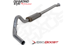 Diamond Eye Performance - Diamond Eye K3333S Kit 3.5" Cat-back Single 409 Stainless 2011-2013 Ford F150 6. - Image 1