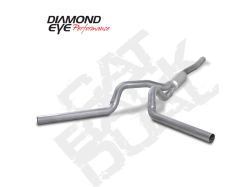 Diamond Eye K4124A Kit 4" Cat-back Dual Aluminized 2006-2007.5 ChevyGMC 6.6L