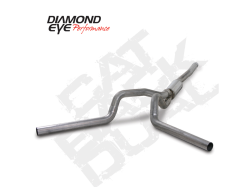 Diamond Eye K4124S Kit 4" Cat-back Dual Stainless 2006-2007.5 ChevyGMC 6.6L