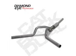 Diamond Eye K4236S Kit 4" Cat-back Dual Stainless for Dodge 5.9L