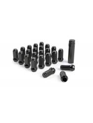 TeraFlex - TeraFlex 14mmx1.5 23PC Spline Drive Lug Nut Kit Black for Jeep 1061916 - Image 1