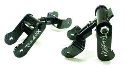 TeraFlex - TeraFlex Revolver Front/Rear Leaf Spring Shackle Kit for Jeep CJ/YJ 1033000 - Image 1