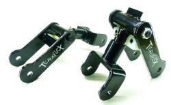 TeraFlex - TeraFlex Revolver Rear Leaf Spring Shackle Kit for Jeep YJ 1034000 - Image 1