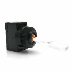 Keep It Clean - Keep It Clean KICSW26C Illuminated Toggle Switch Clear 20a/12v - Image 1