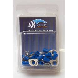 Keep It Clean - Keep It Clean RINGB1XBP Ring Tongues Terminal Connector Blue 1/4" - Image 1