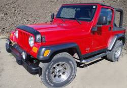 FormFit Tough Guard Smooth Hood Protector for Wrangler TJ TS-7W96