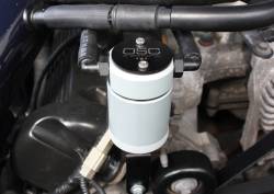 J&L Oil Separator Co - J&L Oil Separator 3.0 Passenger Side Mounted Oil Separator Silver 3019P-C - Image 1