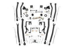 Rough Country 78600U Long Arm Upgrade Kit 4"-6" Lift for Jeep Wrangler JK 4DR