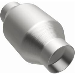 MagnaFlow Exhaust Products - MagnaFlow 59955 Universal Catalytic Converter 8"L x 4"W Round 2.25" - Image 2