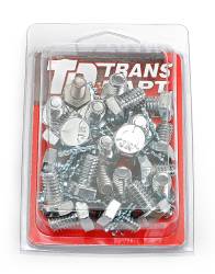 Trans-Dapt Performance - Chevy 396-454 Pontiac & Mopar Hex Head Oil Pan Bolt Set-CHROME - Image 2