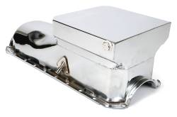 Trans-Dapt Performance - 1965-95 Chevy 396-454 STREET/STRIP Oil Pan 6 Qt 8.25" Deep-CHROME - Image 1