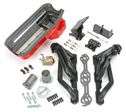 Trans-Dapt Performance - SWAP IN A BOX KIT-55-78 SBC INTO 82-04 4WD S10 1.5" BLACK MAXX HEADERS - Image 1