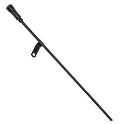 Trans-Dapt Performance - BB CHEVY '65-90 DIPSTICK ALUMINUM HANDLE STEEL STICK/TUBE BLACK FINISH - Image 1