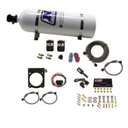 Nitrous Express - Nitrous Express 20971-15 3.6L V6 DODGE PLATE System 50-200HP w/15LB BOTTLE - Image 1