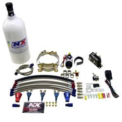 Nitrous Express - Nitrous Express 61027-2.5P THREE CYLINDER "PROTON" System W 2.5LB Bottle 2.5LB - Image 1