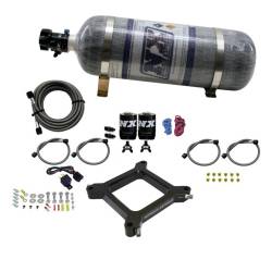 Nitrous Express - Nitrous Express 67540-12 4150 Assassin Plate Pro Power 100-500HP 12LB Bottle - Image 1