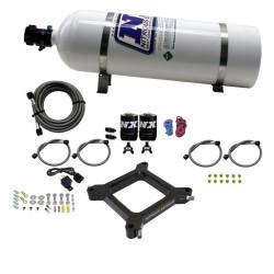 Nitrous Express - Nitrous Express 67040-15 4150 Assassin Plate Stage-6 50-300HP 15LB Bottle - Image 1