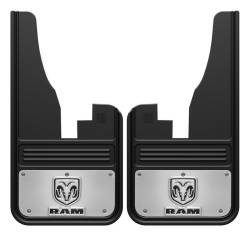 Gatorback 12"x23" Black Front Mud Flaps for Ram 1500 GB1223C09RV