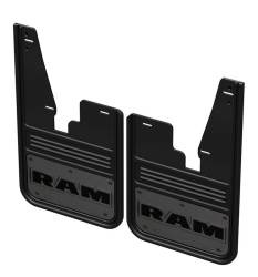 Gatorback 12" Black Front Mud Flaps for Ram Pickups GCR32F-GMRT