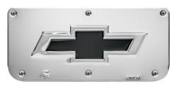 Gatorback - Gatorback Replacement 14" Mud Flap Plate Stainless Bowtie Logo GB755702BT - Image 1