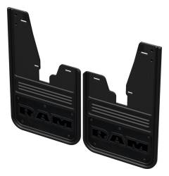 Gatorback 12" Black Front Mud Flaps for Ram Pickups GCR31F-RTA