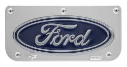 Gatorback - Gatorback Replacement 12" Mud Flap Plate Stainless Ford Oval Logo GB755724 - Image 1