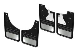 Gatorback Razorback Front/Rear 12"x22" Black Mud Flaps Silverado RCR28K-SS
