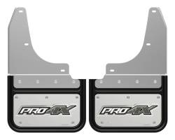 Gatorback 12" Rear 5/8" Offset Black Mud Flaps for Titan GB766207