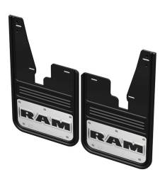 Gatorback 12" Black Front Mud Flaps for Ram Pickups GCR32F-RT