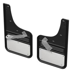 Gatorback 12" Black Rear Mud Flaps for Titan GCR51R-1