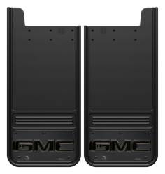 Gatorback - Gatorback 12"x26" Universal Black Mud Flaps GMC Logo GM1226G-2 - Image 1