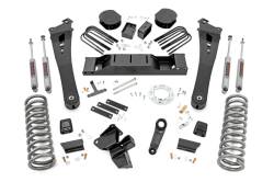 Rough Country Suspension Systems - Rough Country 38430 5" Suspension Lift Kit for 19-24 Ram 3500 4WD Diesel - Image 1