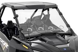 Rough Country Suspension Systems - Rough Country Front UTV Vented Full Windshield for Polaris RZR Turbo R 98202010 - Image 1