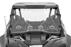 Rough Country Suspension Systems - Rough Country Front UTV Vented Full Windshield for Polaris RZR Turbo R 98202010 - Image 4