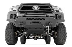 Rough Country Suspension Systems - Rough Country 10717 High Clearance Front Bumper w/12K Winch for Toyota Tacoma - Image 2