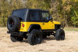 Rough Country Suspension Systems - Rough Country D-Window Wheel 16x8 8x6.5 -6mm Black RC51-6881 - Image 6