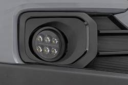 Rough Country Suspension Systems - Rough Country 71095 3.5" LED Pod Fog Light Kit Flood for 16-23 Toyota Tacoma - Image 1