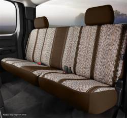 FIA - Fia TR49-57BROWN Wrangler Series Saddleblanket Custom Fit Front Seat Cover Brown - Image 1