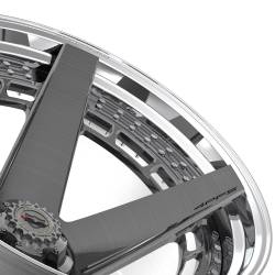 4PLAY - 4PLAY Wheels 4PF5 24x14 5x5.0/5.5 -76mm Brushed/Polished 4PF5-24140-5D55-76BG-P - Image 3