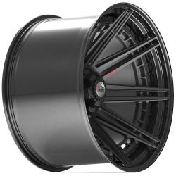 4PLAY - 4PLAY Wheels 4PF8 24x14 5x5.0/5.5 -76mm Black/Black 4PF8-24140-5D55-76B1-B - Image 2