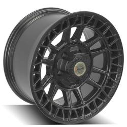 4PLAY - 4PLAY Wheels 4PS12 17x9 5x5.0/5.5 0mm Satin Black 4PS12-17090-5D55-0B1 - Image 3