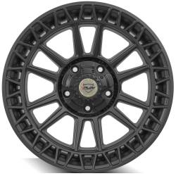 4PLAY - 4PLAY Wheels 4PS12 20x9 5x5.0/5.5 0mm Satin Black 4PS12-20090-5D55-0B1 - Image 2