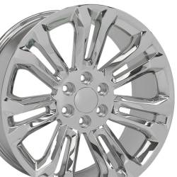 OE Wheels LLC - OE Wheels CV43 22x9 6x5.5 24mm Chrome CV43-22090-6550-24C - Image 3