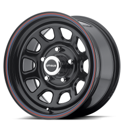 American Racing - American Racing AR767 15x7 5x4.75 0mm Gloss Black AR7675761 - Image 1