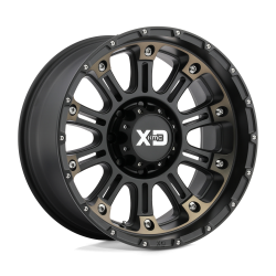 XD - XD Wheels XD829 HOSS II 20x9 5x150 18mm Satin Black/Machined XD82929058918 - Image 1