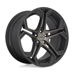 Foose 1PC - Foose Wheels F168 IMPALA 20x10.5 5x4.5 40mm Machined/Dark Tint F168200565+40 - Image 1