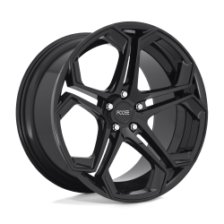 Foose 1PC - Foose Wheels F169 IMPALA 20x10.5 5x115 20mm Gloss Black F169200590+20 - Image 1