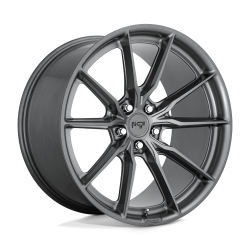 Niche 1PC - Niche Wheels M239 RAINIER 22x10.5 5x120 40mm Matte Anthracite M239220511+40 - Image 1